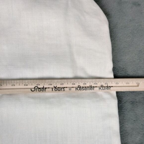 Ryan Studio Square Pillow Covers Southwestern Aztec Ikat Linen 22X22 Blue 2pc - Picture 6 of 9